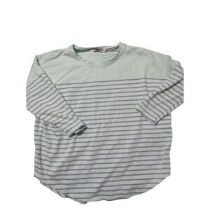 Vineyard Vines Blue and Purple Striped Top XS Nautical Preppy Casual Classic‎